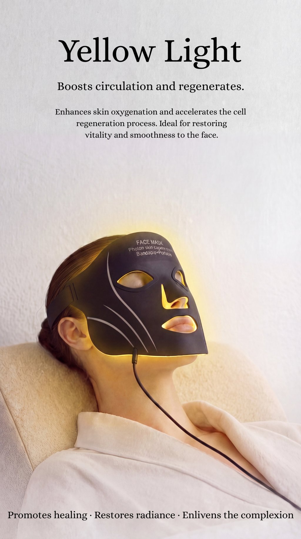 LED Mask (Black)