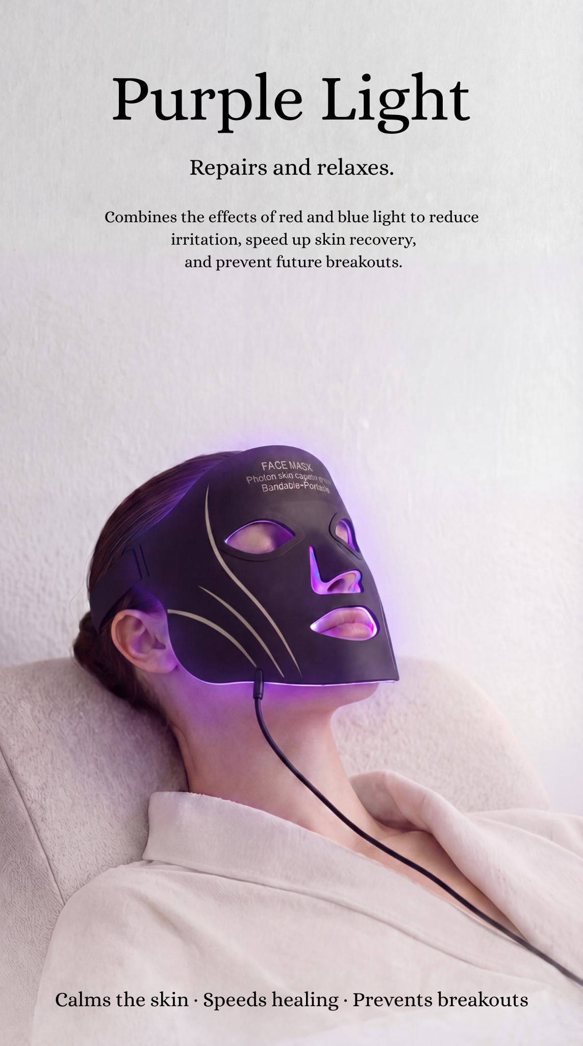 LED Mask (Black)