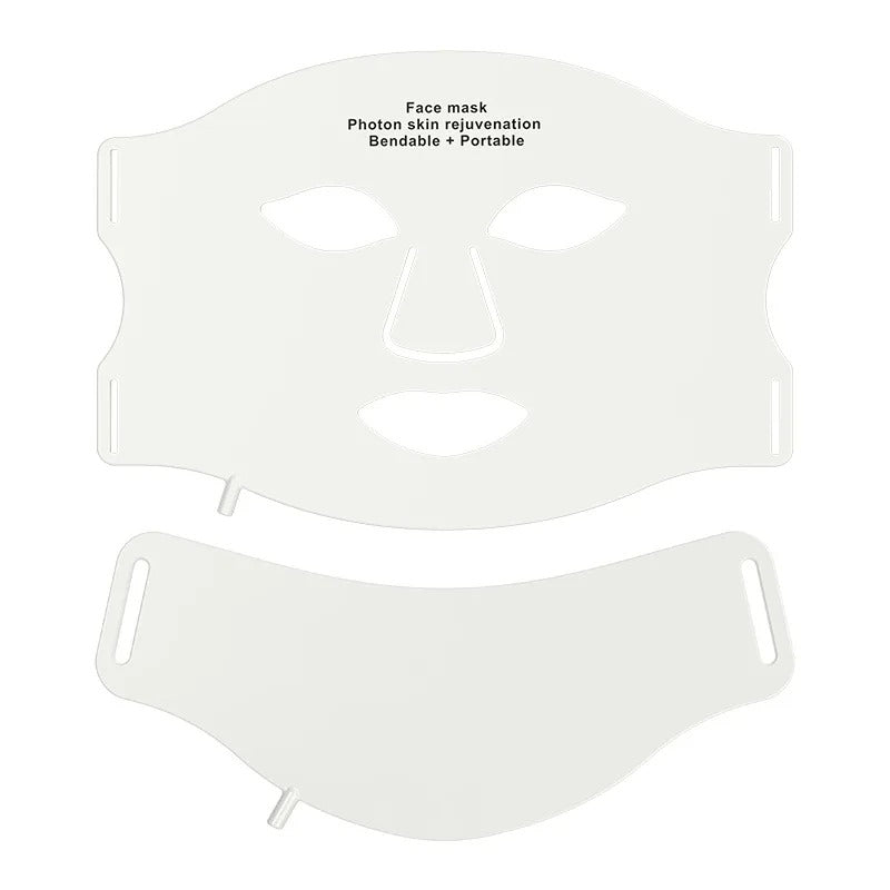 LED Mask With Neck (White)